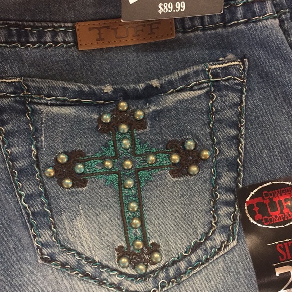 Cowgirl Tuff Victory Capris, NWT - Picture 2 of 4